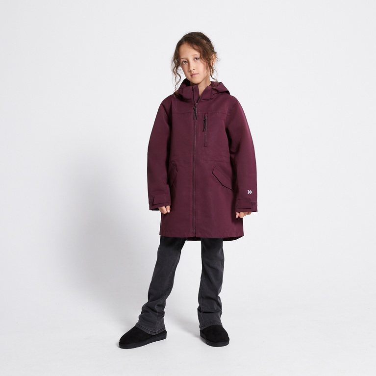 Parka "Romme" Aubergine